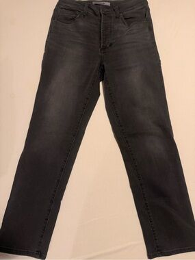 Joe's Jeans Women's Washed Black Straight-Leg Jeans